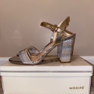 MARIPÈ Rhinestone Heels